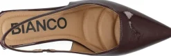 Bianco BIAMARALYN Slingback Patent Burgundy Discount