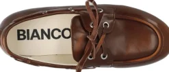 Dame Bianco BIAMARLENE Boat Shoe Leather