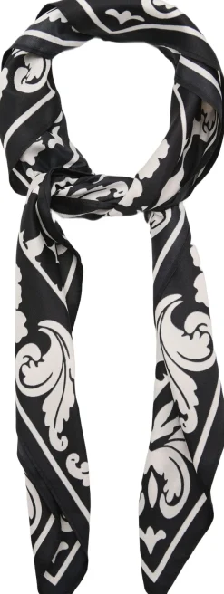 Bicolour printed scarf><noscript><img width=
