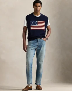 Polo Ralph Lauren Big Fit Flag Sweater Vest