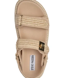 Steve Madden Bigmona Sandal Nat raffia Sale