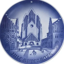 Bing & Grøndahl årsplatte 2025, Grundtvigs Kirke, 18 cm>Royal Copenhagen New