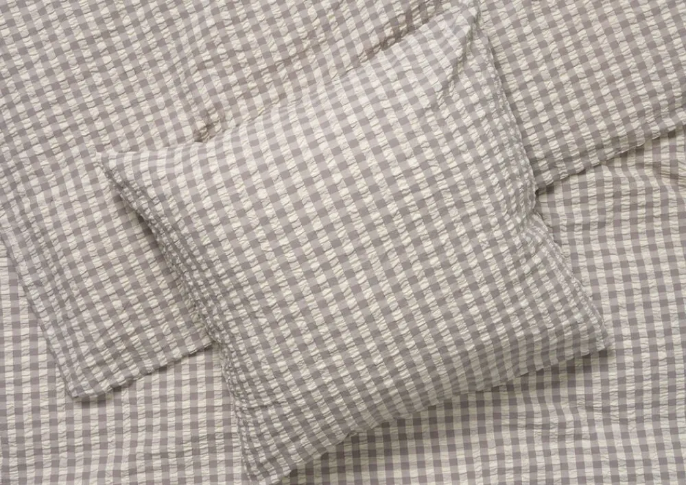 Juna Bæk&Bølge Sengetøj grå/birk 140x220 cm DK