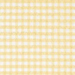 Juna Bæk&Bølge Sengetøj gul/hvid 140x200 cm DK