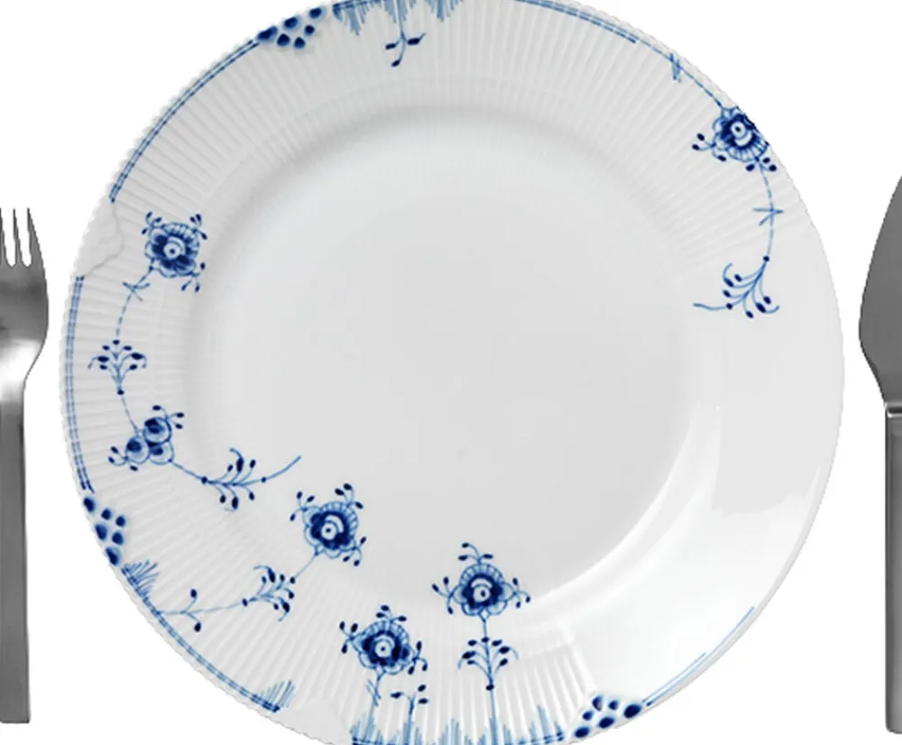 Royal Copenhagen Blå Elements 28 cm. tallerken