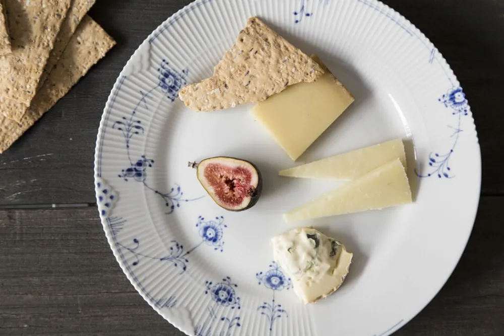 Royal Copenhagen Blå Elements 28 cm. tallerken