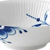 Blå Mega Riflet 35 cl. portionsskål>Royal Copenhagen