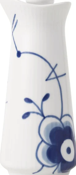 Royal Copenhagen Blå Mega Riflet Olie- og Eddikeflaske, 13,5 cm