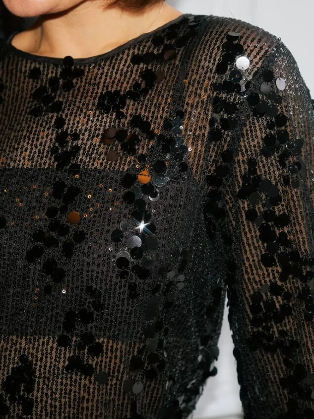 Blake Sequins Blouse>Neo Noir New