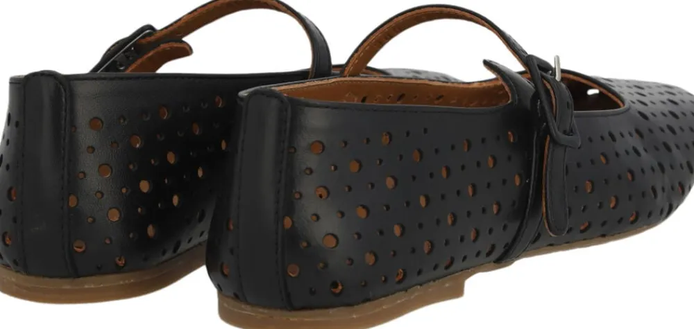 Blød ballerina med dekorativt hulmø>ANGULUS Sale