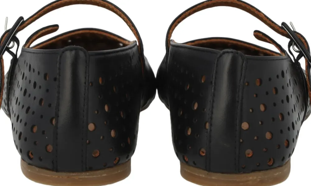 Blød ballerina med dekorativt hulmø>ANGULUS Sale