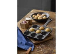 Holm Æbleskivepande 9 huller Discount