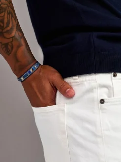 Lapis Stud Bracelet>Nialaya New