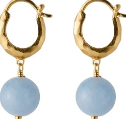 Pernille Corydon Jewellery Blue Sky Earrings Gold Best