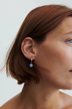 Pernille Corydon Jewellery Blue Sky Earrings Gold Best
