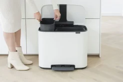 Brabantia Bo Pedalspand 11 + 23 ltr. Outlet