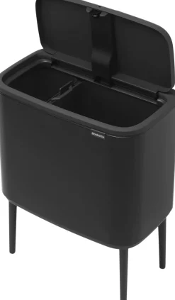 Brabantia Bo Touch Bin 11 + 23 ltr. Hot