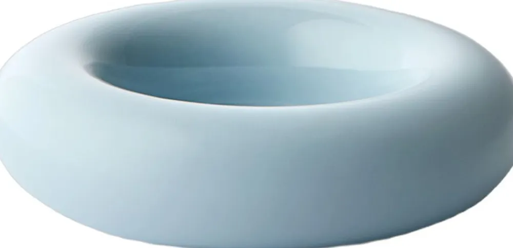 BOB CANDLE HOLDER, LARGE, LIGHT BLU>Studio About Sale