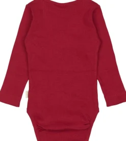 PETIT PIAO Body L/S Modal Jet red Hot