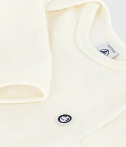 Petit Bateau BODY US ML ECRU 03M Ecru 08163 Hot