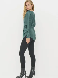 NÜ Denmark Boel Blouse Petrol green Outlet