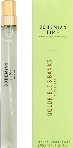 Goldfield & Banks BOHEMIAN LIME Perfume Travel Spray 10 ml New