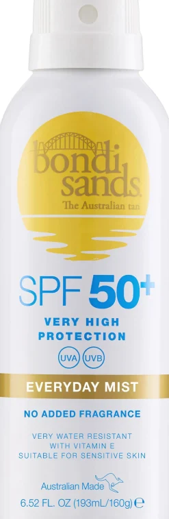 Bondi Sands SPF 50+ EVERYDAY AEROSOL MIST SPRAY 160g