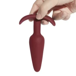 The Oh Collective Boo Vibrerene Buttplug med Fjernbetjening - Mørk Violet