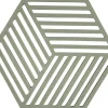 Zone Bordskåner Hexagon Rosemary