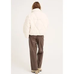 A-VIEW Bowy puffer jacket Off white New