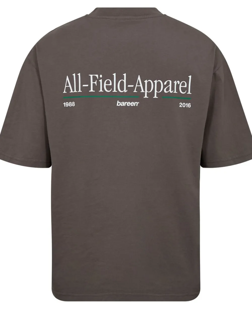 Bareen Box Fit T-Shirt - All-Field-Apparel Eiffel tower Sale