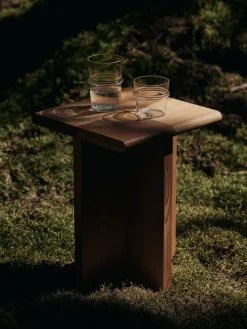 Boya Tall Glasses - Set of 2 - Clear with bubbles>Ferm Living Sale