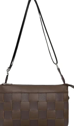 ILSE JACOBSEN Braided Cross-Body Chocolate brown Sale