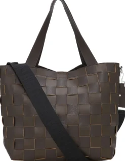 Dame ILSE JACOBSEN Braided Cross-Body Shopper