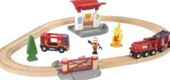 Børn Brio Togsæt m/brandmandstema