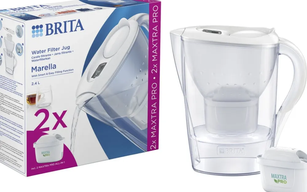 BRITA MARELLA ME4W INCL 2 MXPRO JUG Blue New