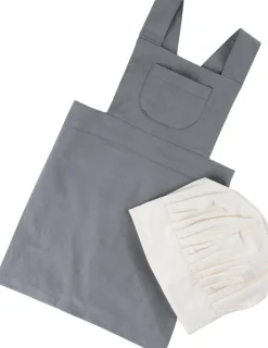 Sebra Brneforklde m/kokkehue, elephant grey/classic white Best