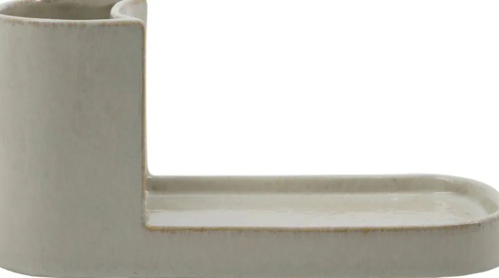 Børste- og sæbeholder, MKDatura, Shellish grey>Meraki Hot