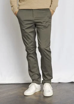 Bruun & Stengade BS Malik Regular Fit Chinos Army Online