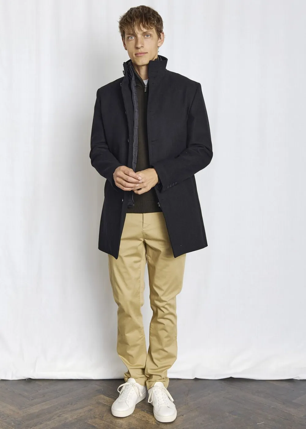 BS Ontario Slim Fit Coat>Bruun & Stengade Clearance