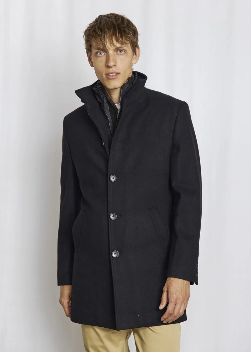 BS Ontario Slim Fit Coat>Bruun & Stengade Clearance