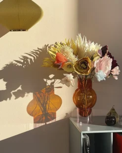 Studio About BUBBLE TUBE, LARGE, AMBER/ROSE, 90270A