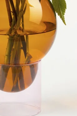 Studio About BUBBLE TUBE, LARGE, AMBER/ROSE, 90270A