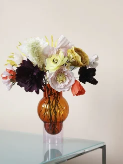 Studio About BUBBLE TUBE, LARGE, AMBER/ROSE, 90270A