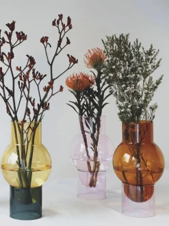 Studio About BUBBLE TUBE, LARGE, AMBER/ROSE, 90270A