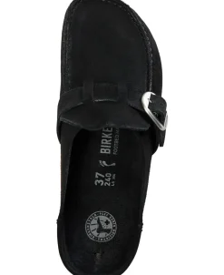 Birkenstock Buckley Suede Leather Narrow Black Outlet