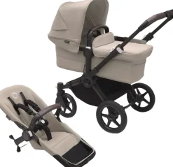 Bugaboo Donkey 5 Mono complete Black / desert taupe New