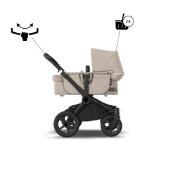 Bugaboo Donkey 5 Mono complete Black / desert taupe New