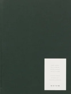 Notem Business Notesbog med dagsplan og mødereferat, Grøn Sale