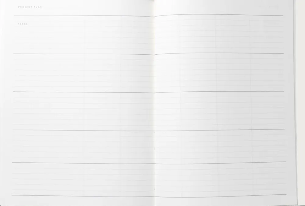 Notem Business Notesbog med dagsplan og mødereferat, Grøn Sale